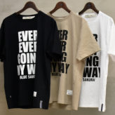 【NEW ARRIVAL】 BASIC T-SHIRT “DANGER” and “EVER”